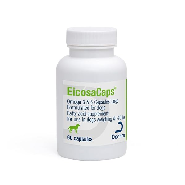 EICOSACAPS® OMEGA 3 & 6 CAPSULES FOR DOGS, 60 CT