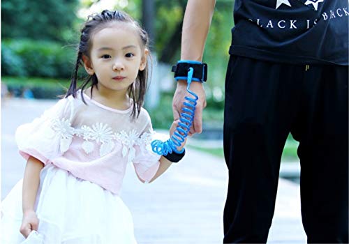 Toddler Harness Safety Leashes, Baby Leash for Walking, Anti Lost Wrist Link 1.5m, Walking Safety Harness for Kids, Toddler Leash Harness Angel Wings 1-3 Years Boys and Girls(Blue) - Thumbnail 5
