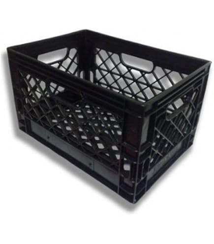 Amazon.com: Milk Crate 19x13x11 Rectangular Dairy Crate (Blue