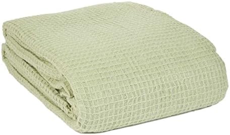 ComputerGear NASA Temperature Regulating Cotton Blanket Laural Green King