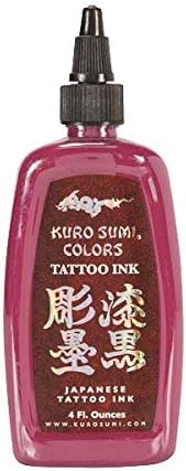 Kuro Sumi Tattoo Ink, Fugiyama pink, 1 Fluid Ounce