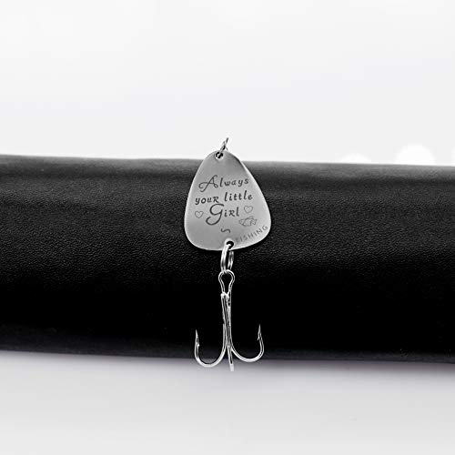 Uloveido Edelstahl Drillinge Angelhaken Angeln Kreis Haken mit Geschenkbox für Männer Mann Vater Weihnachten Neujahr… – Bild 3