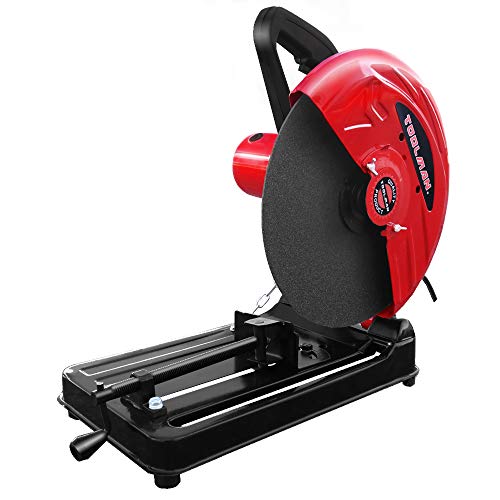 Toolman 14'' 15A Power Tools with 3PCS Blades Multi-purpose Cutting Metal Saw Chop Saw Cut Machine Diamond Circular Saw Heavy Duty Power Tool 8350A