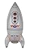 Jet Creations Inflatable NASA Blow up Educational Space Rocket Ship Glow in The Dark Birthday Party Toy Supplies for Kids, School, Events, 30 inches Tall