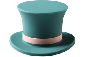 Silicone Top Hat Bottle Stopper Set, Reusable Vacuum Seal for Wine, Olive Oil and Water Bottles, Food Grade Dishwasher Safe, 