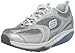 Skechers Women's Shape Ups XF Accelerators Lace-Up Fashion Sneaker,Silver Blue,8 M US