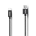 Nekteck USB Type C Cable, Nylon Braided USB 3.1 USB-C to USB 3.0 Type a Male Data and Charging Cord with 56K Ohm Resistor 2 m/6.6' for Apple MacBook 12