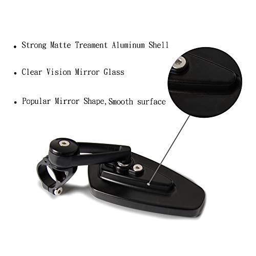 Universal motorcycle bar end mirror review mirror for most motorcycle