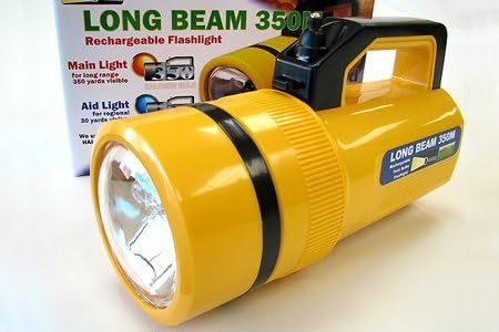 Hand Held Flashlight - Long Beam 350 Yard - High Intensity,