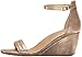 Kenneth Cole Reaction Women's Cake Icing Wedge Sandal, Soft Gold, 8