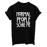 BLACKMYTH Women's Cute Graphic T Shirts Funny Tops Short Sleeve Tees