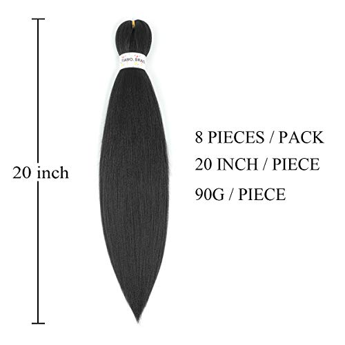 PALAK Pre-stretched Braiding Hair, 20\