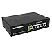 BV-Tech 5 Port Gigabit PoE+ Switch (4 PoE+ Ports | 1 Uplink Port) – 65W – 802.3at – POE-SW501G