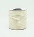 1mm Natural White Cotton Twisted Cord Craft Macrame Artisan String (100yards Spool)