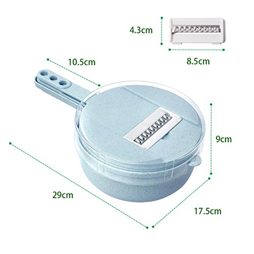 Vegetable Slicer Shredder Chopper Cutter Egg White Separator Multi Blades Kitchen Gadgets