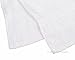Linteum Textile (12-Pack, 20x40 in, White) Hotel-Quality Hair Towels, 100% Cotton