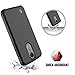 ATUS LG Aristo 3/ Tribute Empire/Aristo 2/Aristo 2 Plus/Zone 4/Tribute Dynasty/Phoenix 3/Fortune 2/Risio 2 Case, with HD Screen Protector, Hybrid Dual Layer Protective Case (Black)