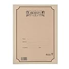 Archives Spiral Bound Manuscript Paper Book, 10 Stave, 96 Pages