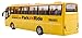 RC Remote Control City School Bus Toy Remote Control RC Car Ready To Run w/ Working LED Headlights W/ Realistic Lights(Yellow)