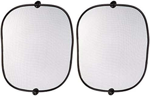 Spitzon Sun Shades for Cars 2pack - Easy Fit & Adjustable Window Shade Baby, Kids, Pet From 97% Uv Rays - Ultimate Baby Car Seat Sun Shade & Keeps Interior Cool