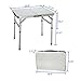 Yiren Lightweight Adjustable Portable Folding Aluminum Camping Table with Carry Handlethumb 1