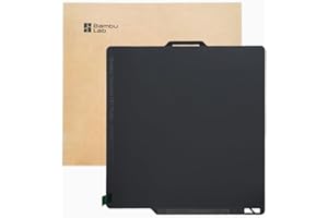 TEWIRROW Bambu Labs Original Smooth PEI Build Plate Double Sides Spring Steel Platform for Bambulab 3D Printer P1/P1P/P1S/X1/X1C/X1E/A1