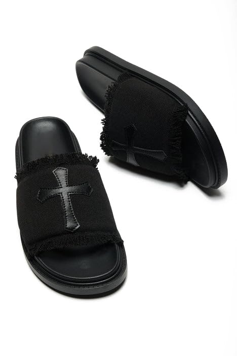 Lemonade Women's Pocession Frayed Edge Crucifix