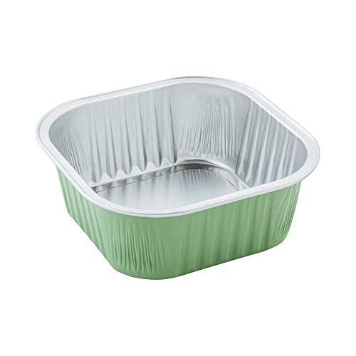 10 Ounce Disposable Ramekins, 100 Square Creme Brulee Disposable Cups