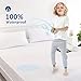 Veken Waterproof Mattress Protector, Queen Size Hypoallergenic 100% Cotton Breathable Washable Mattress Cover Pad for Bedding, Kids and Pets - Vinyl Free