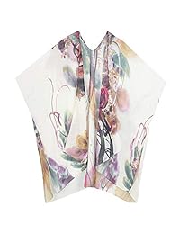 Kimono Cárdigan, coberturas para dama, diseño floral, casual, holgadas, 42 colores disponibles