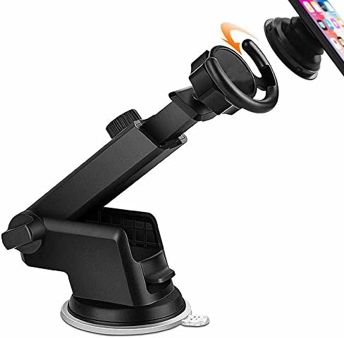 Lorima 1 Cell Phone Universal Car Holder Long Arm Dashboard Windshield Mount for Pop Socket Popsocket Users for for Iphone X 8 8 7 7 6s 6 Plus 6 5s 5 4s 4 Samsung Gal