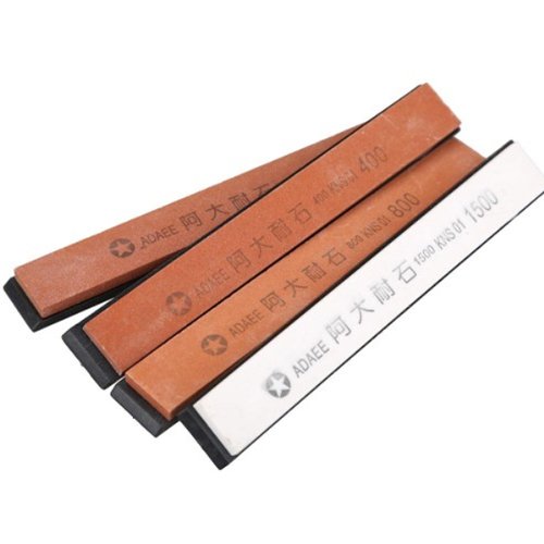 Dealglad Knife Razor Sharpener Sharpening Stone Grindstone Whetstone Oilstone Polishing Tool (180# 400# 800# 1500# Grit Set)