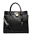 Michael Michael Kors Hamilton Large North/South Tote Tote Black