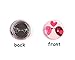 Moon Boat Valentine's Day Cards for Kids with Buttons/Pins Heart Classroom School Valentines Party Favors Gifts 48Ct