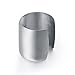 Carfeny Stainless Steel High Polished Smooth Wide Cuff Bangle Bracelet for Women (Silver)