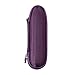 Hermitshell Facial Hair Trimmer Women Pivoting Head Eyebrow Trimmer Attachments Hard EVA Protective Case Carrying Pouch Cover Bag Purple Fits Panasonic ES2113PC