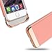 iPhone 6S Case, Caseology [Savoy Series] Chrome / Microfiber Slider Case [Coral Pink] [Premium Rose Gold] for Apple iPhone 6S (2015) & iPhone 6 (2014) - Coral Pink
