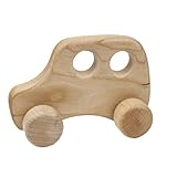Camden Rose Toddler Taxi Wood Toy Car