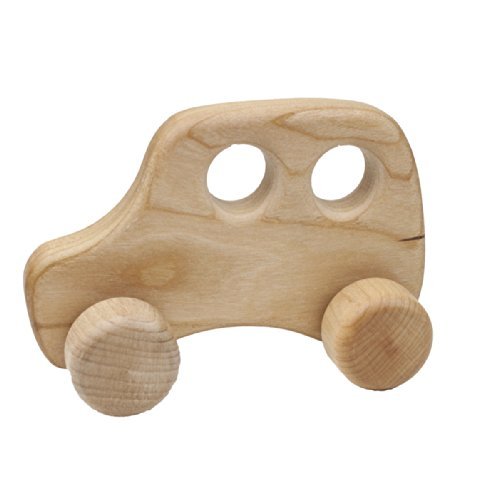 Camden Rose Toddler Taxi Wood Toy Car