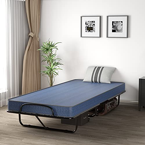 Giantex Rollaway Folding Bed W/Mattress For Adults, 79x39 Inch Twin
