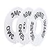 Caydo 12 Pieces Clothing Size Dividers Round Hangers Closet Dividers