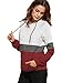 DIDK Women's Hoodies Long Sleeve Splice 3 Color Hooded Sweatshirt