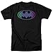 Popfunk Batman Tinted Blue Logo T-Shirt & Stickers (X-Large)
