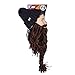 Beard Head Barbarian Roadie Beanie - Original Handmade Knit Hat and Removable Beard