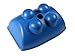 SuperFit Therapy Neck King - Hands-Free Trigger Point Self Massage Tool for The Neck and Back (Blue)