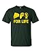 Jacted Up Tees Green Bay Cheese Head Fan for Life Men's T-Shirt SHIPS FROM OHIO USA
