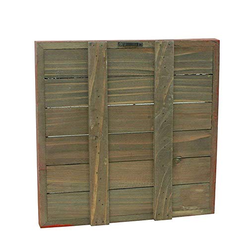 YK Decor Magic Christmas Wood Wall Plaque Decorative Art Sign Framed Print Wall Hanging Sign Indoor Outdoor - Thumbnail 6