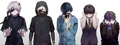 TT034 Tokyo Ghoul Custom Playmats Yugioh MTG Pokemon Vanguard Anime Gaming Mats