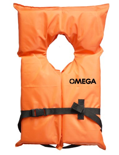 Flowt 40000-CLD AK-1 Type II Life Jacket, Orange, Infant / Child