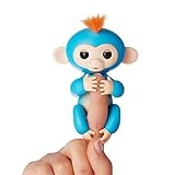 Fingers Monkey Toysï¼Œ Interactive Baby Monkey Electronic Pet Toy for Children Kids â€¦ (Blue)
